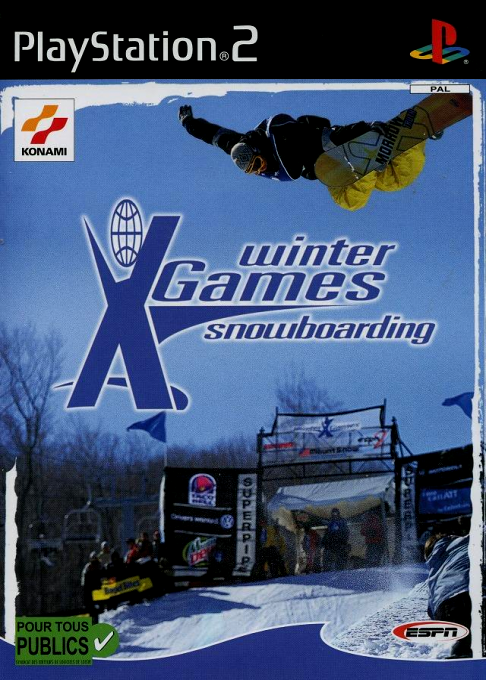 Espn Winter X Games Snowboarding — box-2D (FR)