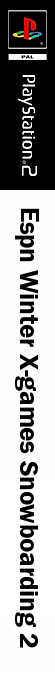 ESPN Winter X Games Snowboarding 2002 — box-2D-side (DE)