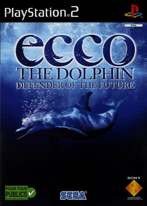 Ecco The Dolphin - Defender Of The Future — box-2D (FR)