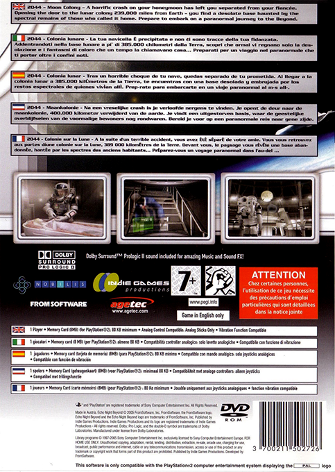 Echo Night Beyond — box-2D-back (EU)