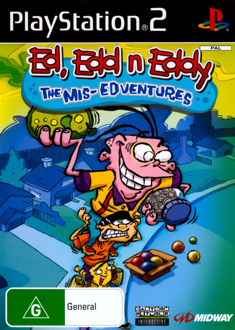 Ed Edd'n Eddy - The Mis-edventures — box-2D (AU)