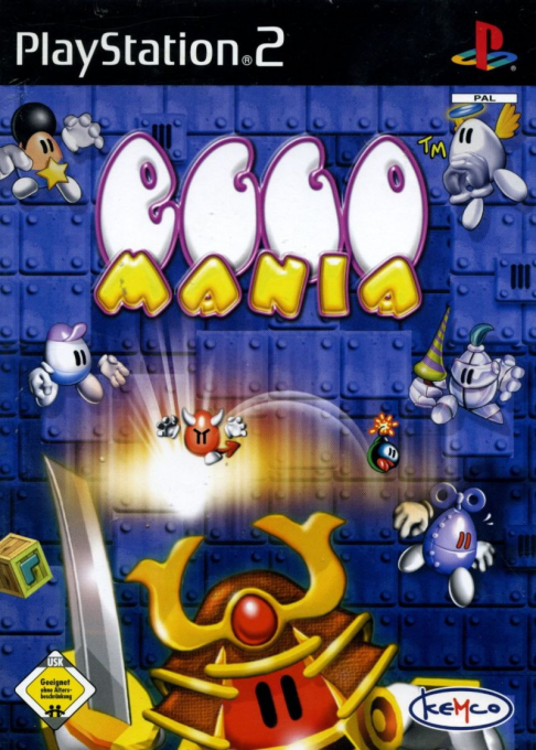 Eggo Mania — box-2D (DE)