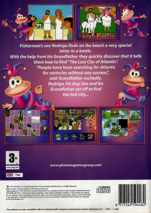 Empire Of Atlantis — box-2D-back (EU)