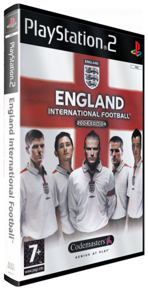 England International Football - 2004 Edition — box-3D (EU)
