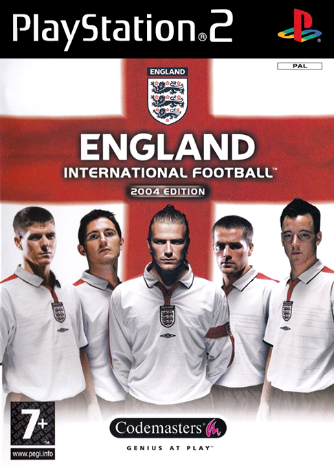 England International Football - 2004 Edition box art
