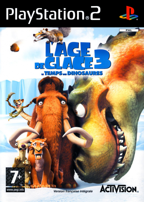Ice Age 3 - Dawn Of The Dinosaurs — box-2D (FR)