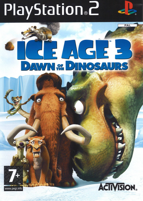Ice Age 3 - Dawn Of The Dinosaurs — box-2D (EU)