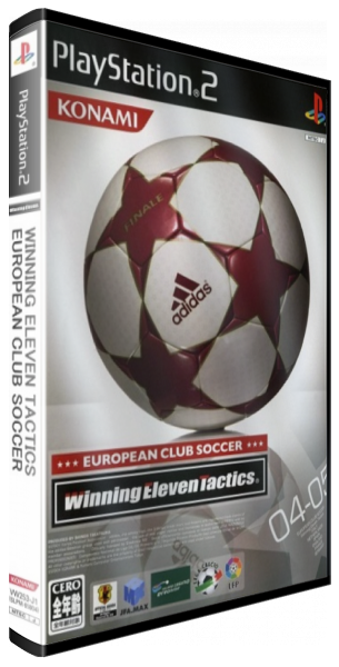 Winning Eleven Tactics - European Club Soccer — box-3D (JP)