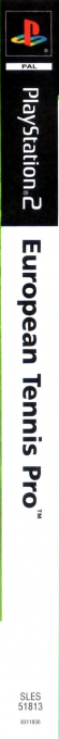 European Tennis Pro — box-2D-side (DE)