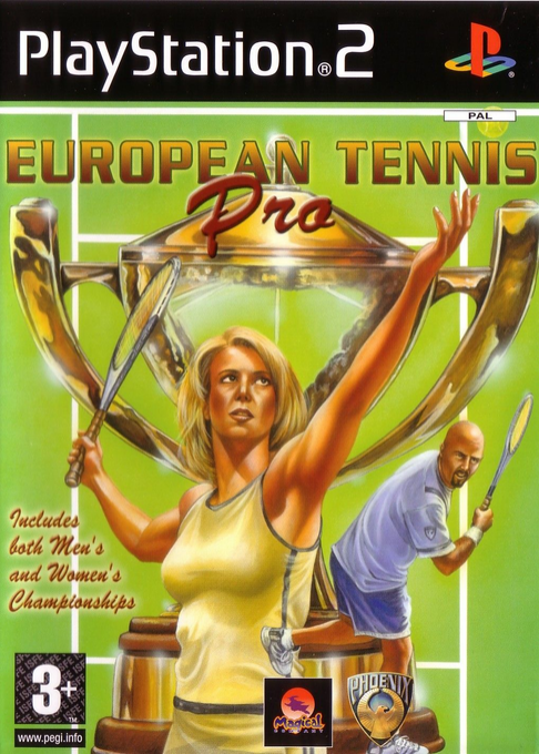 European Tennis Pro — box-2D (SP)