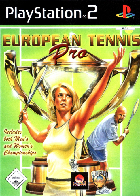 European Tennis Pro — box-2D (DE)