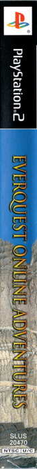 Everquest Online Adventures — box-2D-side (US)
