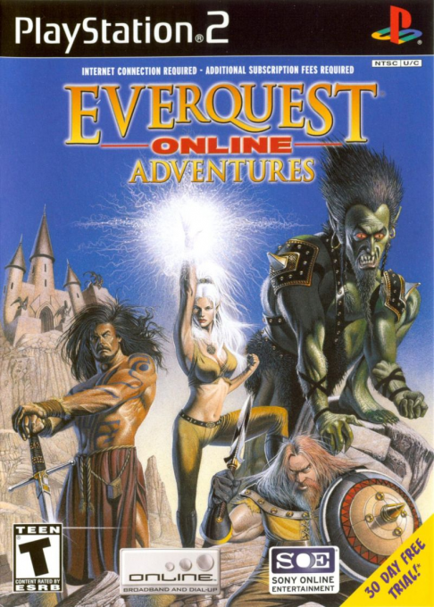 Everquest Online Adventures box art