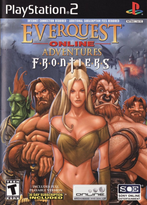 Everquest - Online Adventures - Frontiers box art
