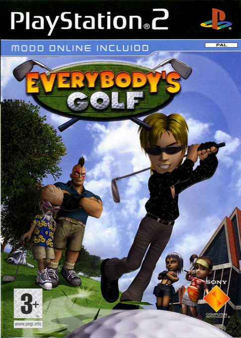 Everybody's Golf — box-2D (SP)