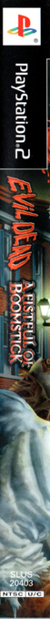 Evil Dead - A Fistful Of Boomstick — box-2D-side (US)