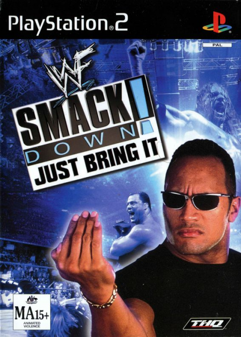 Wwf Smackdown! - Just Bring It — box-2D (AU)