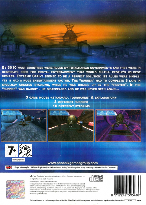 Extreme Sprint 3010 — box-2D-back (EU)