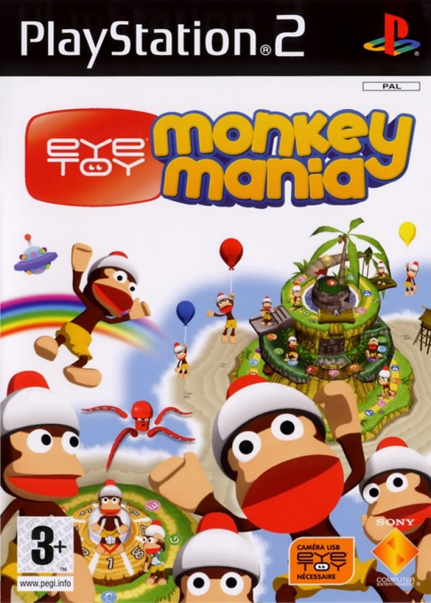 Eyetoy - Monkey Mania — box-2D (FR)