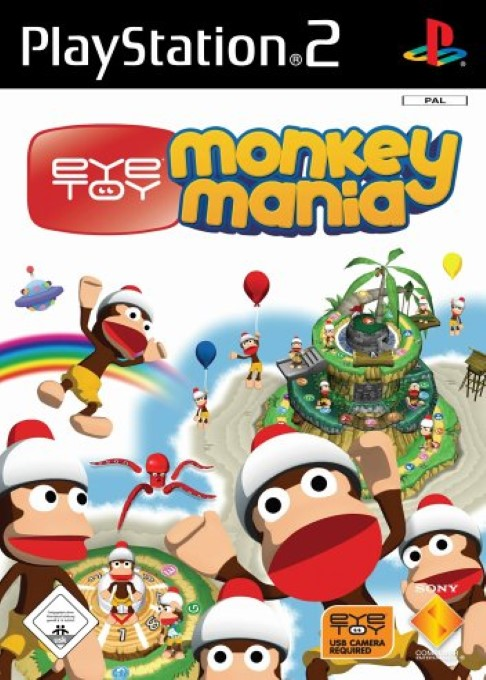 Eyetoy - Monkey Mania box art