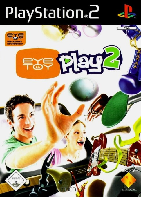 Eyetoy - Play 2 — box-2D (DE)
