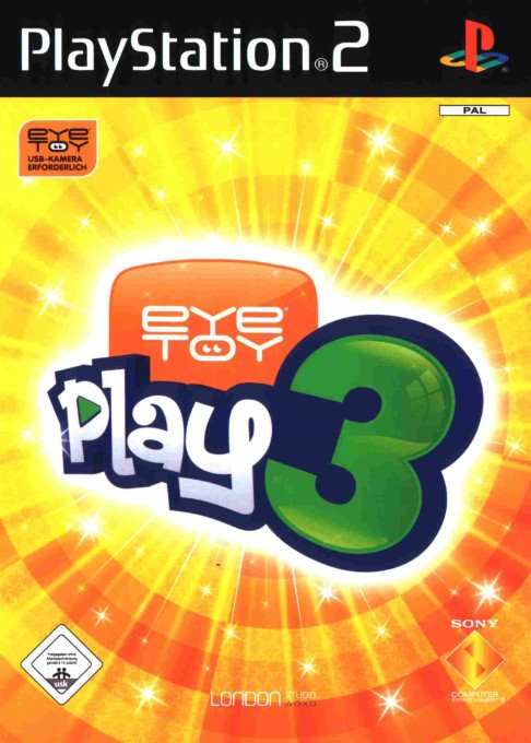 Eyetoy - Play 3 — box-2D (DE)