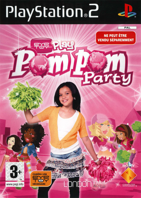 Eyetoy - Play Pompom Party — box-2D (FR)