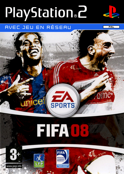 Fifa 08 — box-2D (FR)