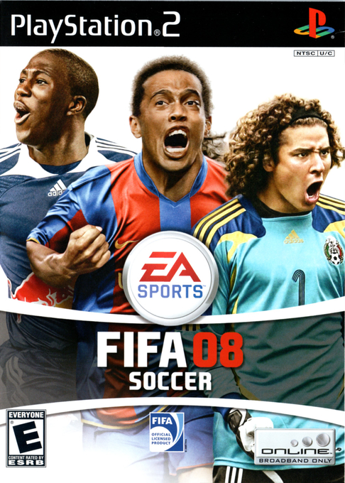 Fifa 08 box art
