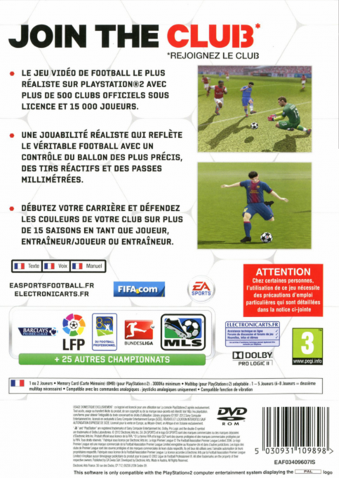 Fifa 13 — box-2D-back (FR)