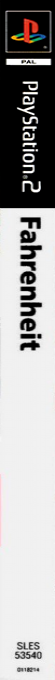 Fahrenheit — box-2D-side (FR)
