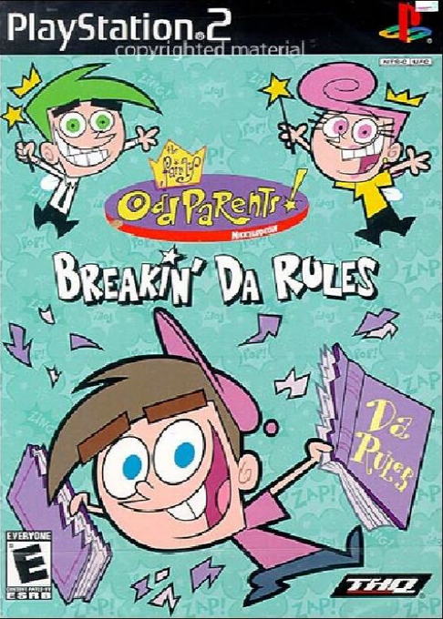 Fairly Odd Parents! - Breakin' Da Rules, The box art