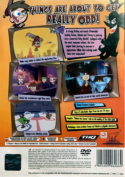 Fairly Odd Parents! - Shadow Showdown, The — box-2D-back (EU)