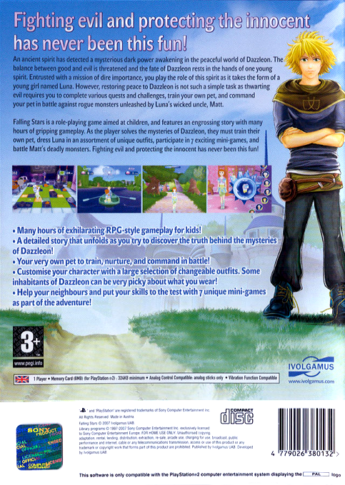 Falling Stars — box-2D-back (EU)