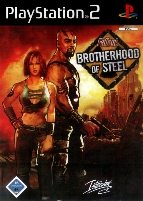 Fallout - Brotherhood Of Steel — box-2D (DE)
