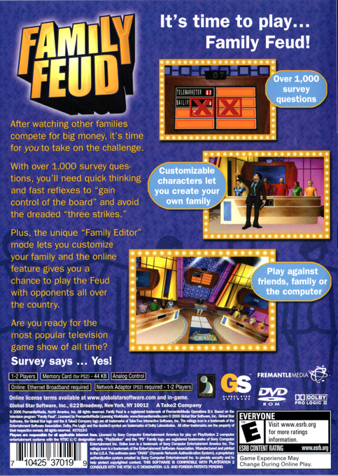Family Feud — box-2D-back (US)