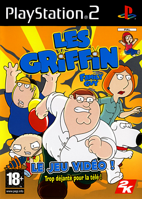 Family Guy - Video Game! — box-2D (FR)