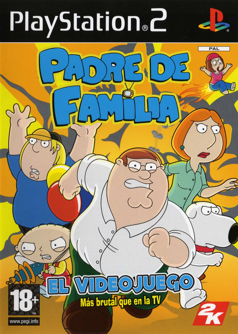 Family Guy - Video Game! — box-2D (SP)