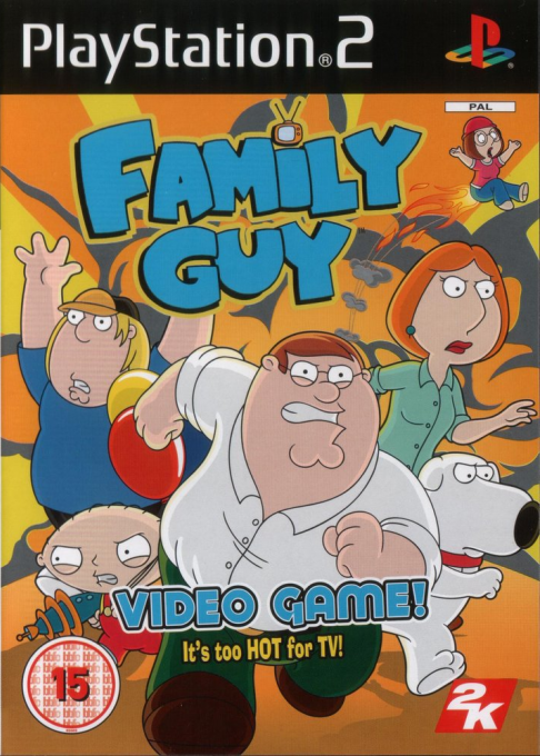 Family Guy - Video Game! — box-2D (EU)