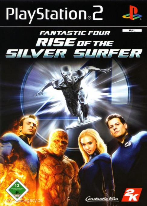 Fantastic Four - Rise Of The Silver Surfer — box-2D (DE)