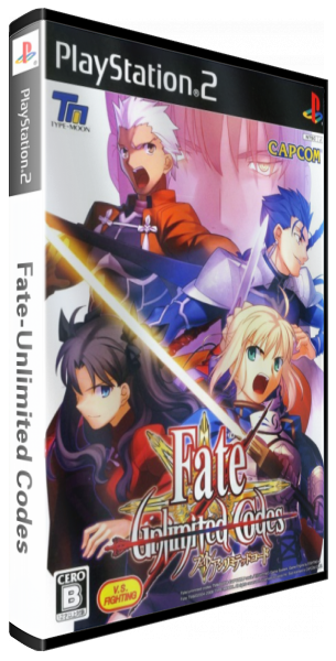 Fate/unlimited Codes — box-3D (JP)