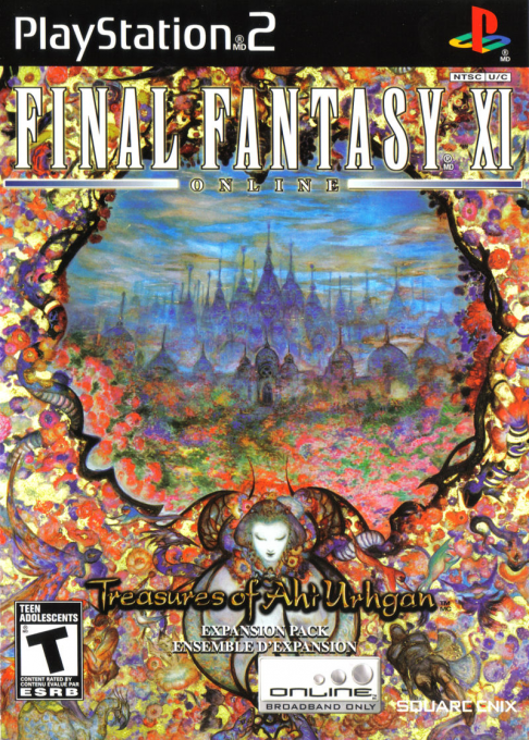 Final Fantasy 11 Online - Treasures Of Aht Urhgan — box-2D (CA)