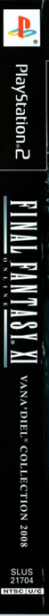 Final Fantasy 11 - Vana'diel Collection 2008 — box-2D-side (US)
