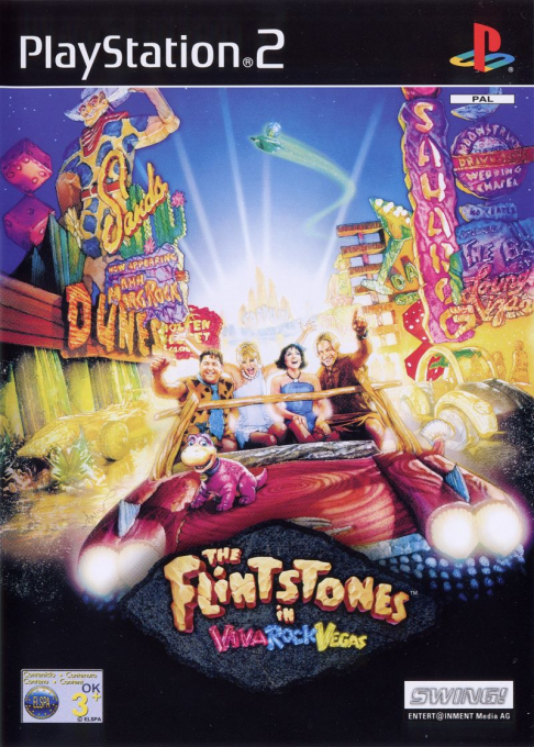 Flintstones In Viva Rock Vegas, The box art