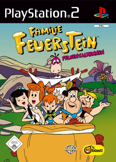 Flintstones - Bedrock Racing, The — box-2D (DE)