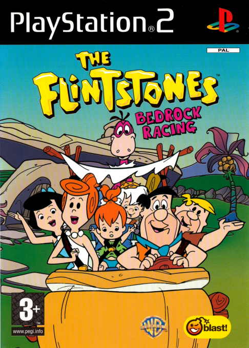 Flintstones - Bedrock Racing, The box art