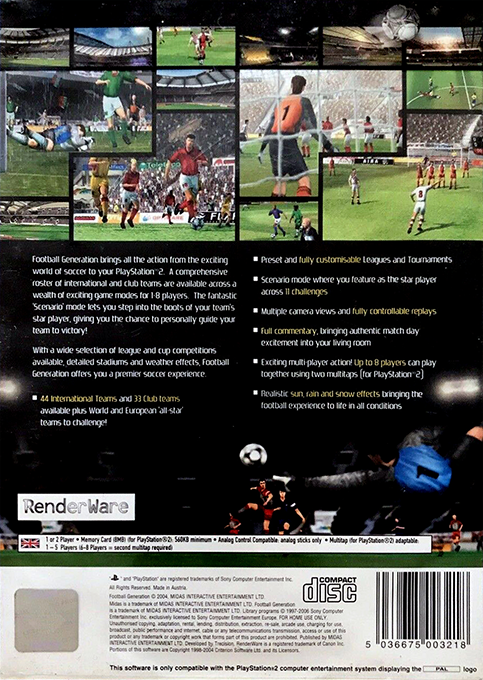 Football Generation — box-2D-back (EU)