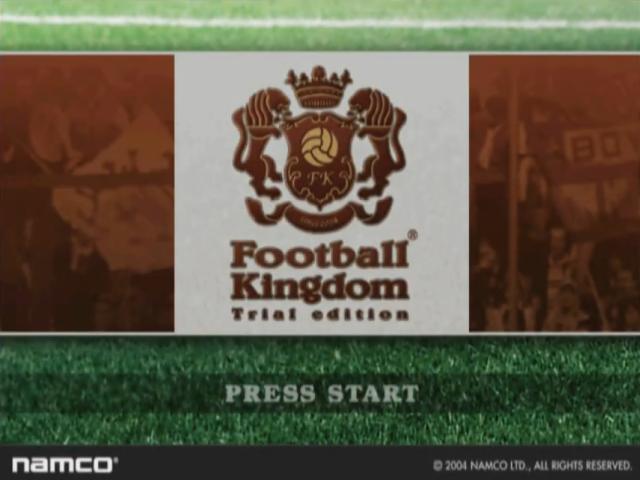 Football Kingdom - Trial Edition — sstitle (JP)