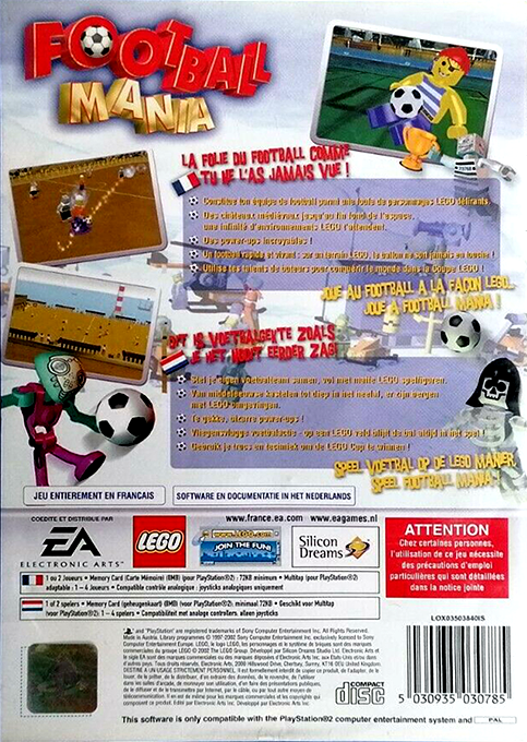 Football Mania — box-2D-back (FR)