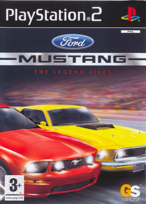Ford Mustang - The Legend Lives — box-2D (SP)